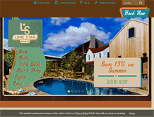Tablet Screenshot of lonestarcourt.com
